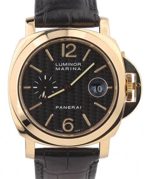 gold Panerai watches